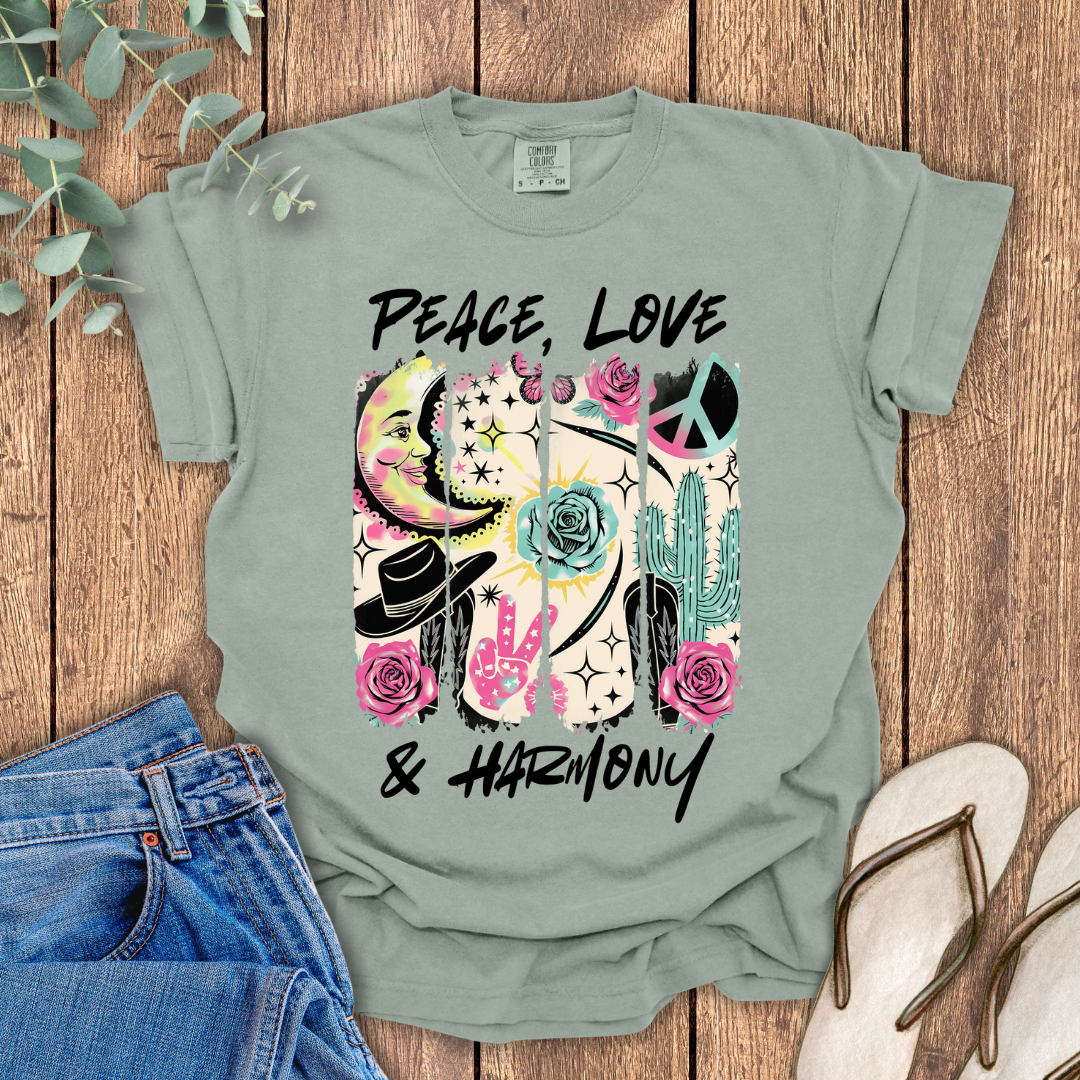 Peace Love Harmony T-Shirt