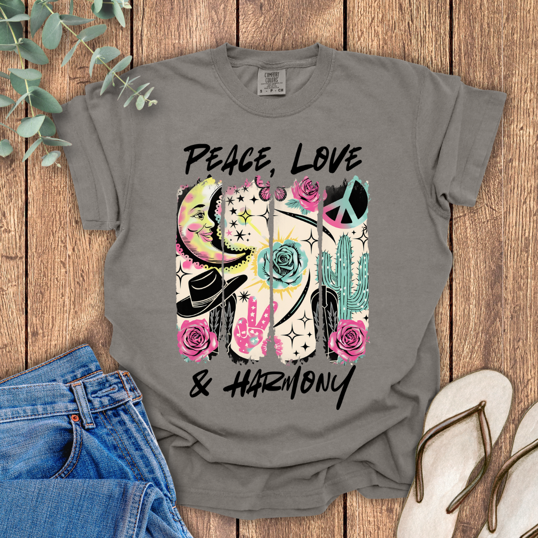 Peace Love Harmony T-Shirt
