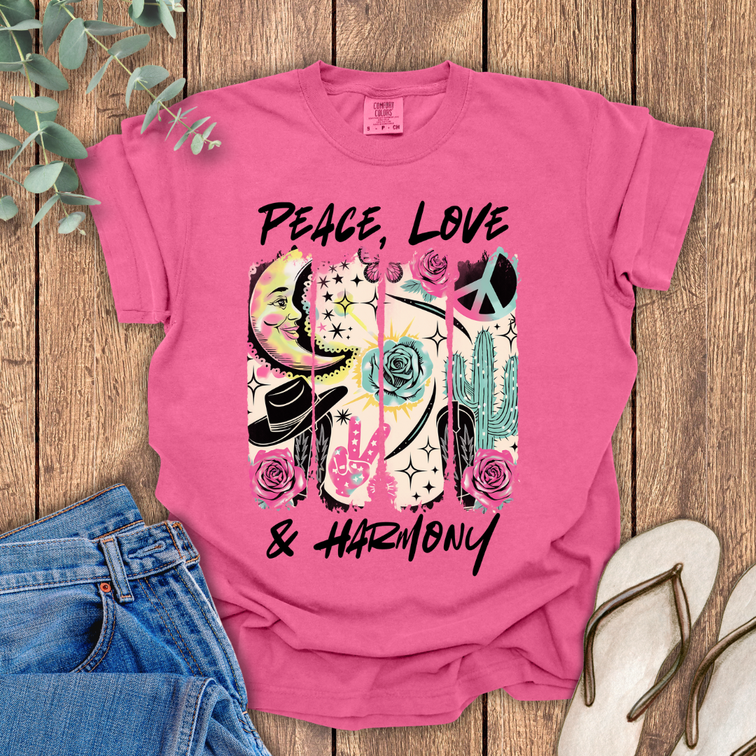 Peace Love Harmony T-Shirt