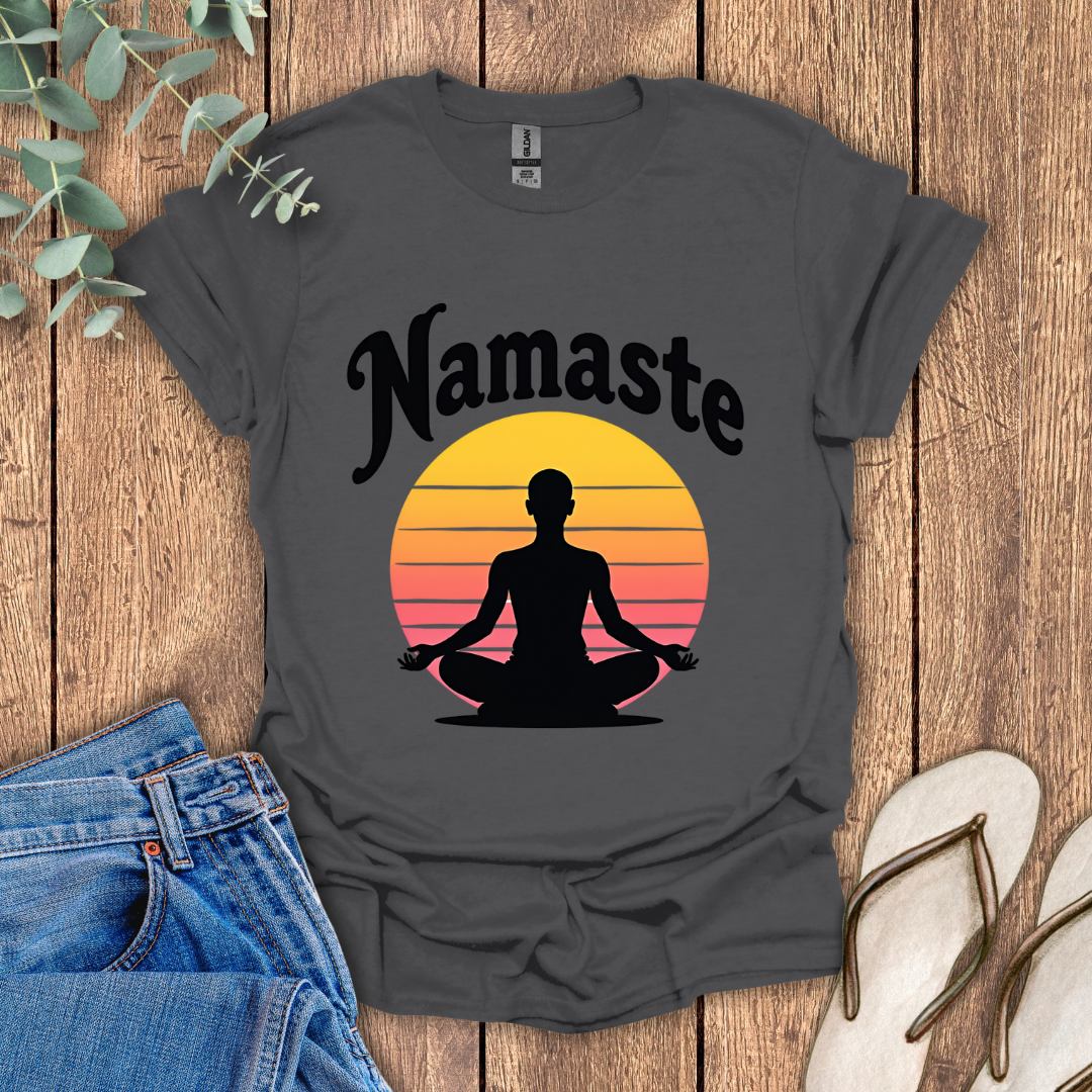 Namaste Retro T-Shirt