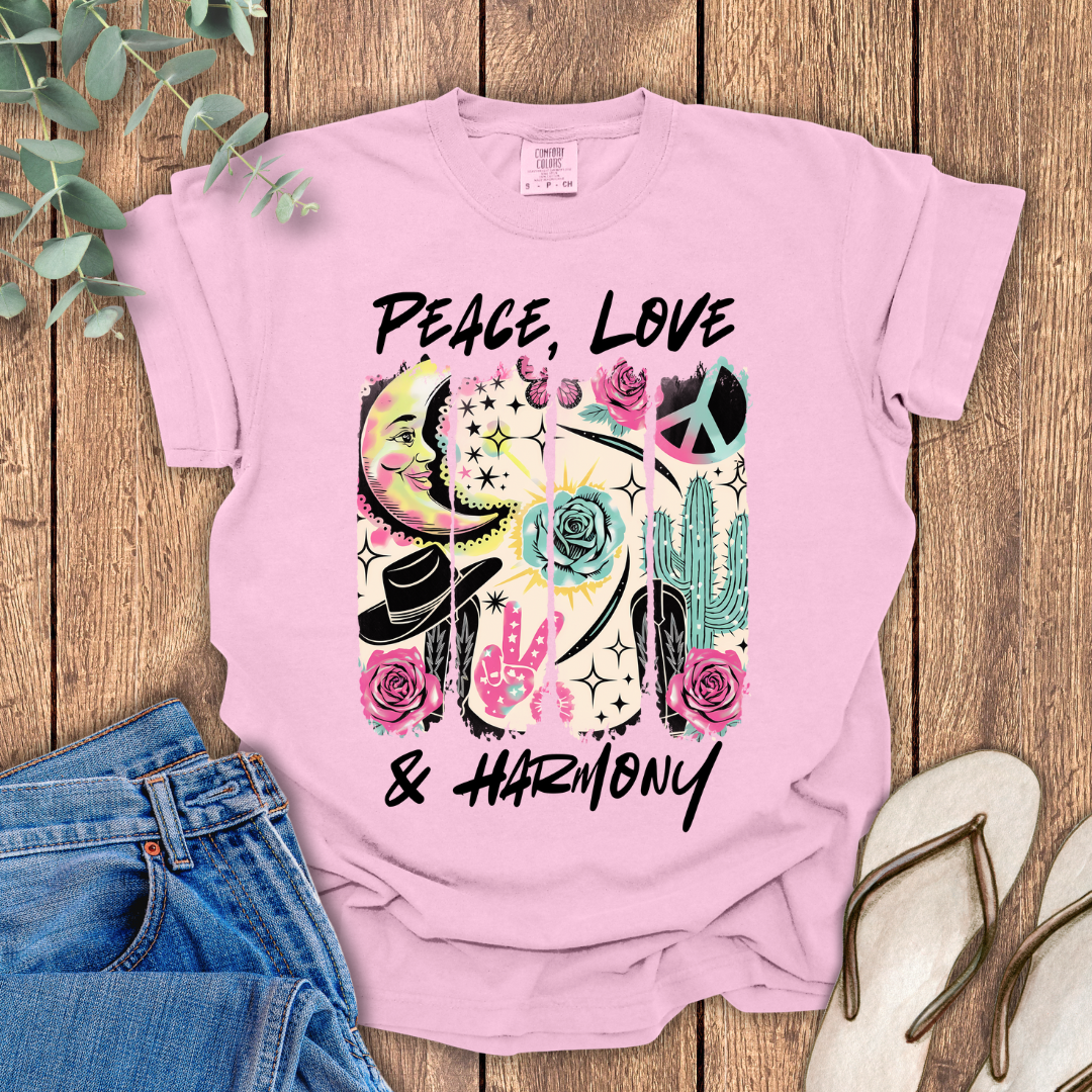 Peace Love Harmony T-Shirt