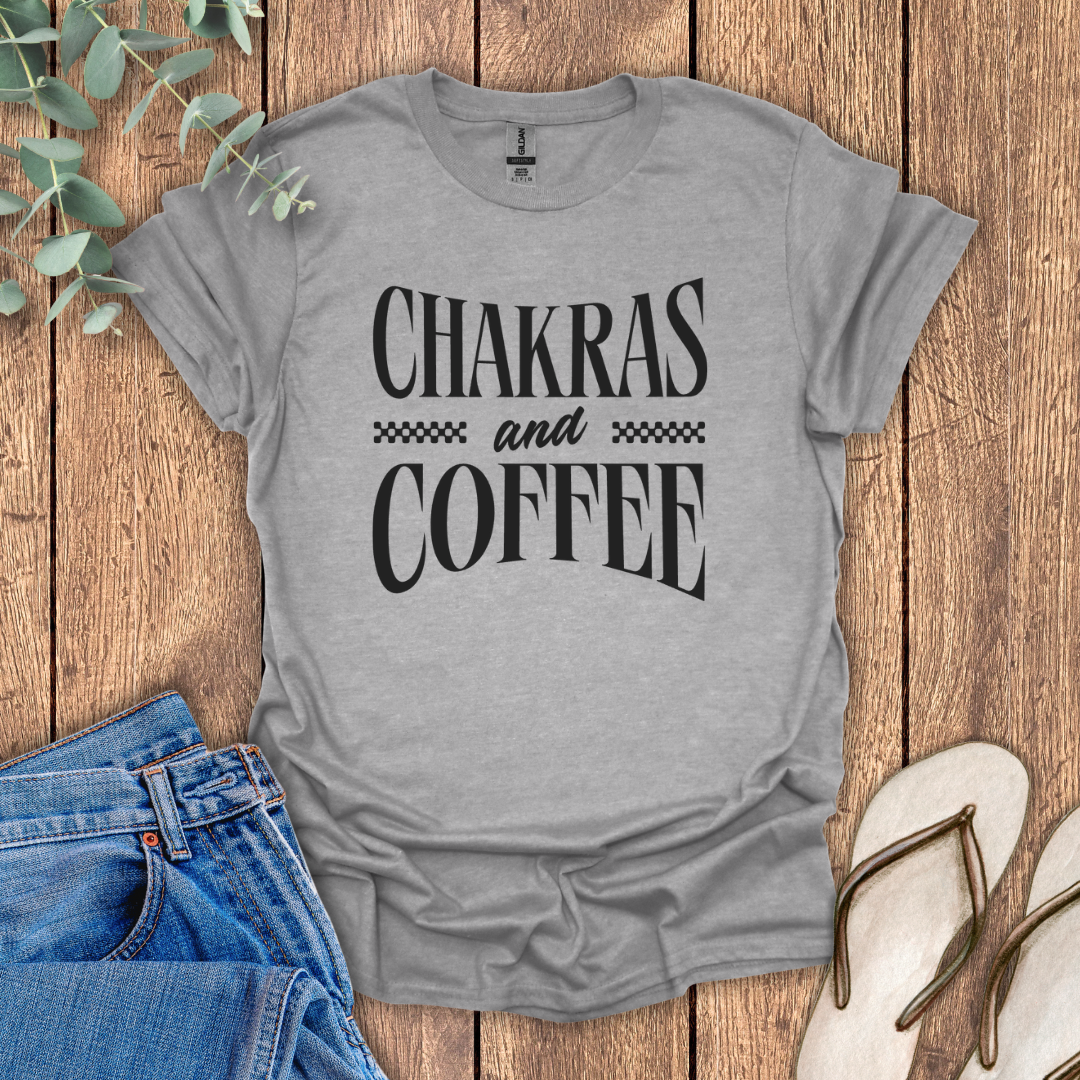 Chakras and Coffee T-Shirt