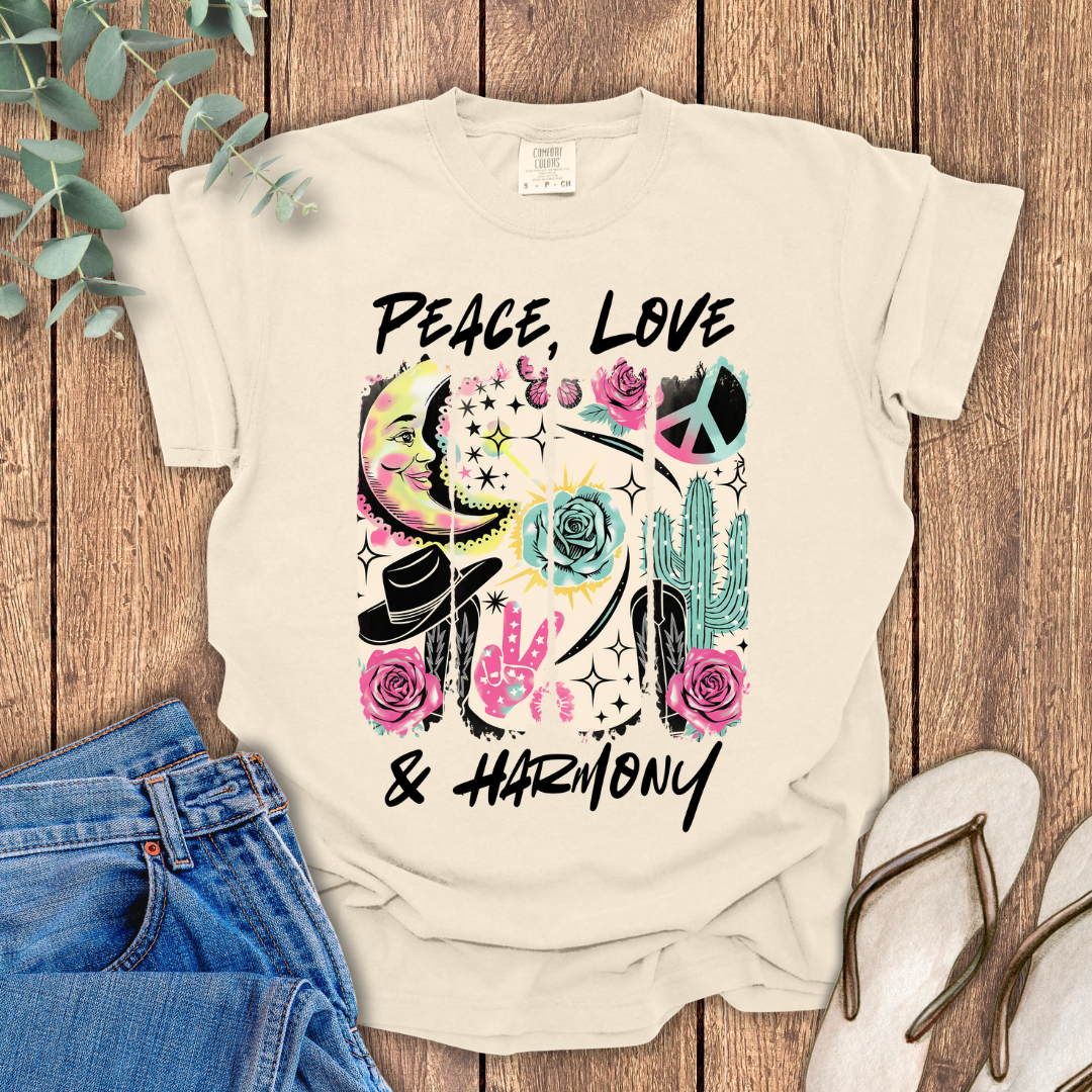 Peace Love Harmony T-Shirt