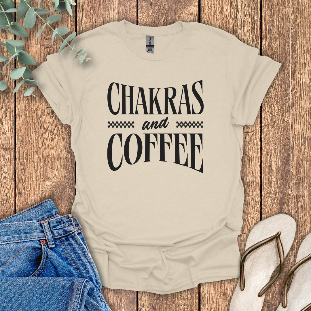 Chakras and Coffee T-Shirt
