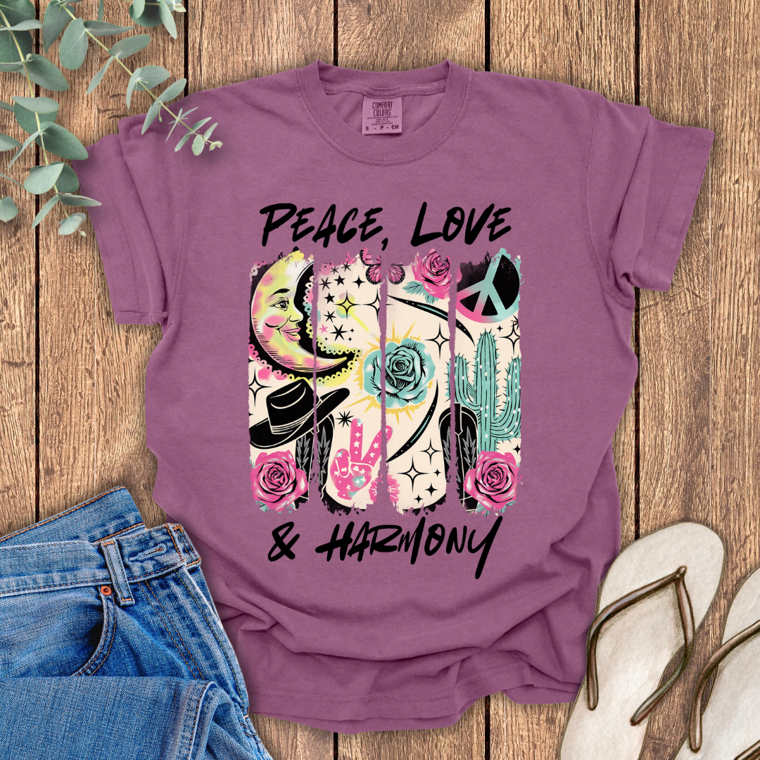 Peace Love Harmony T-Shirt
