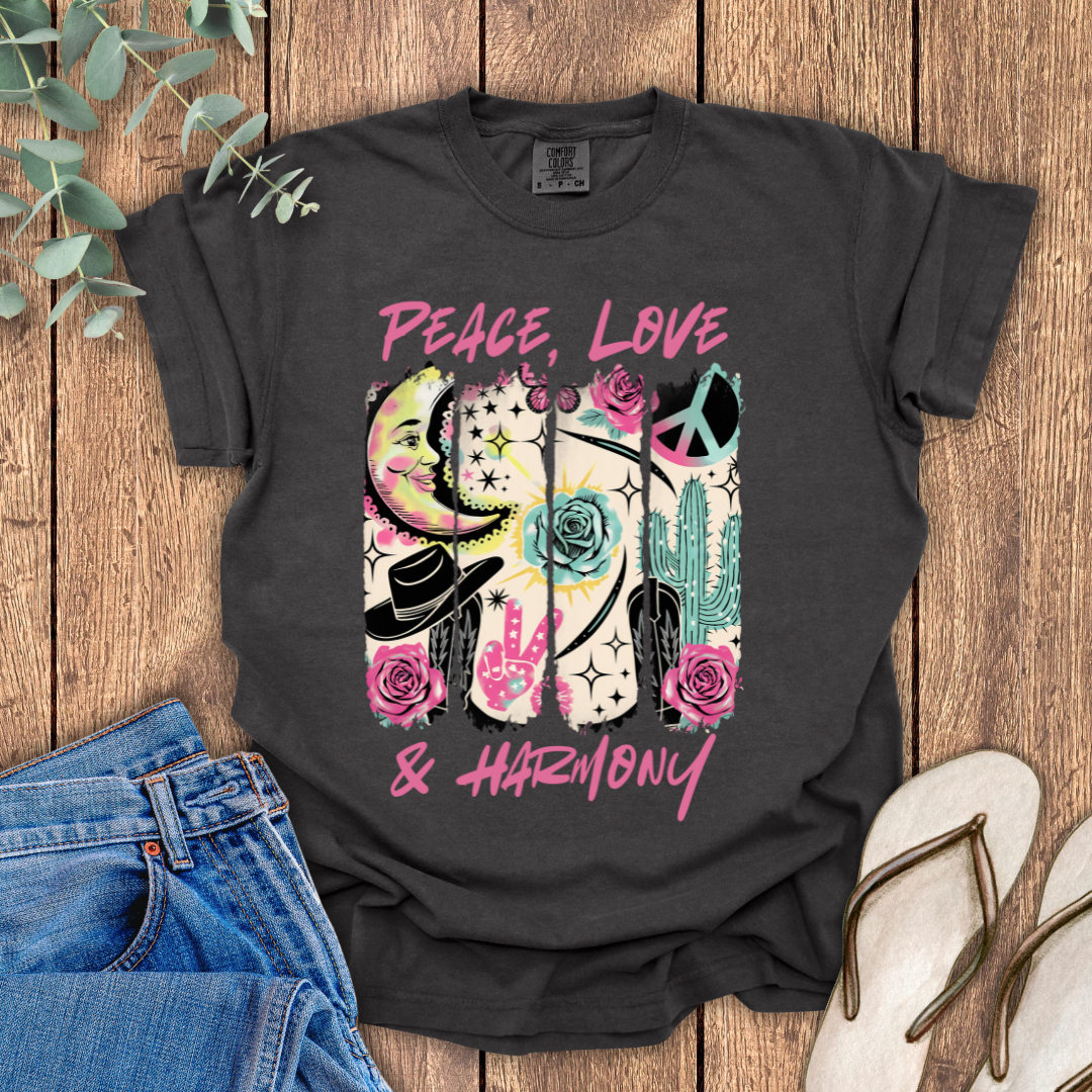 Peace Love Harmony T-Shirt