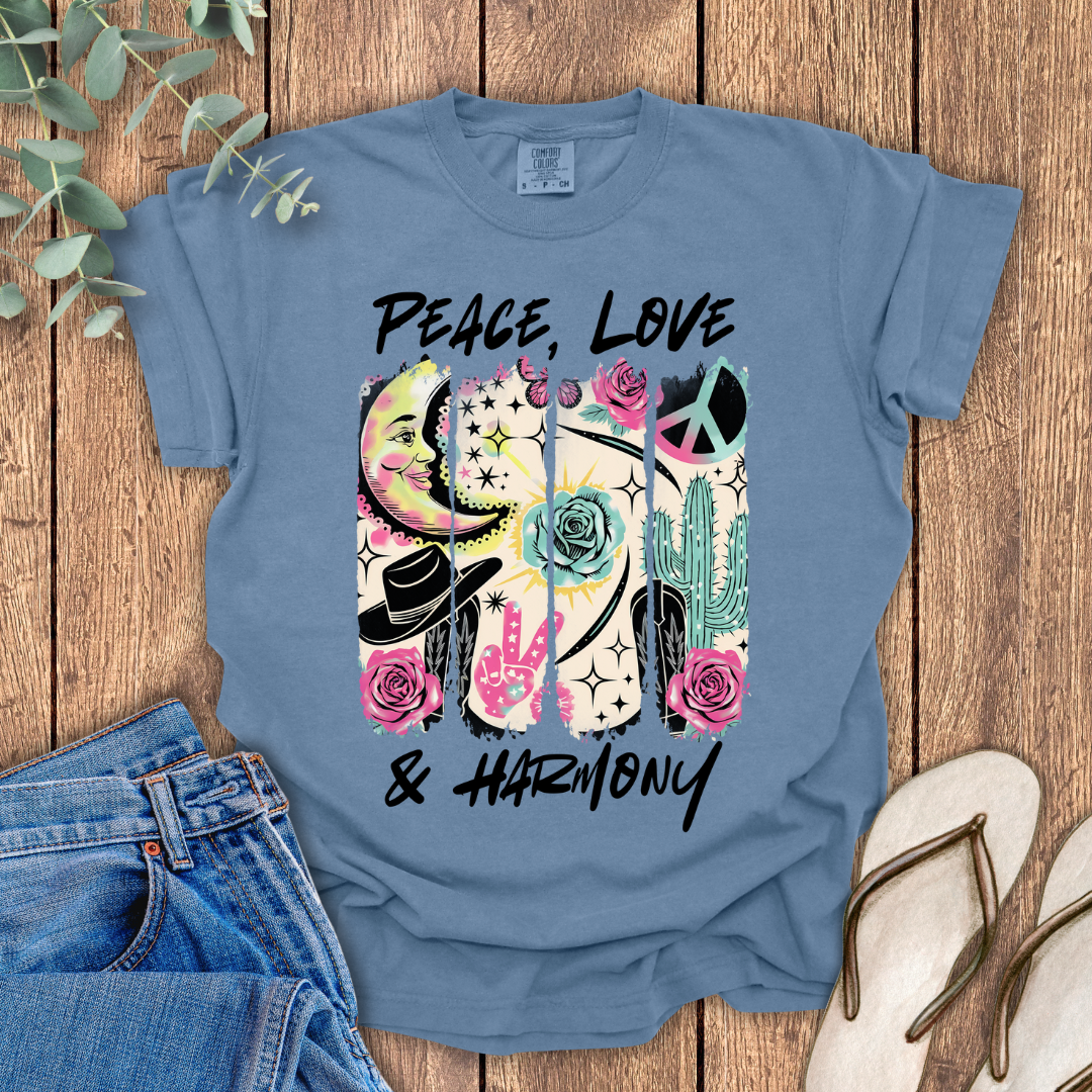 Peace Love Harmony T-Shirt