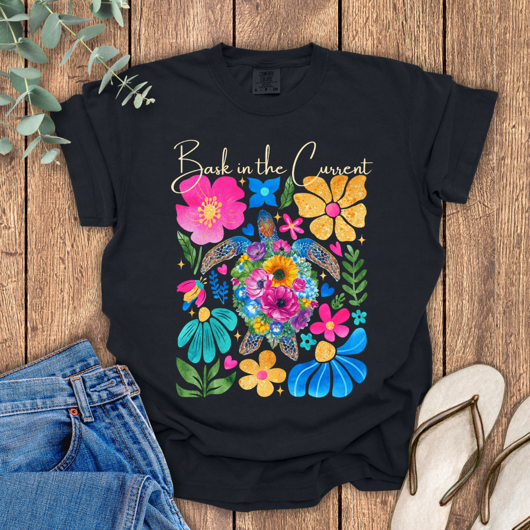 Bask In The Current T-Shirt
