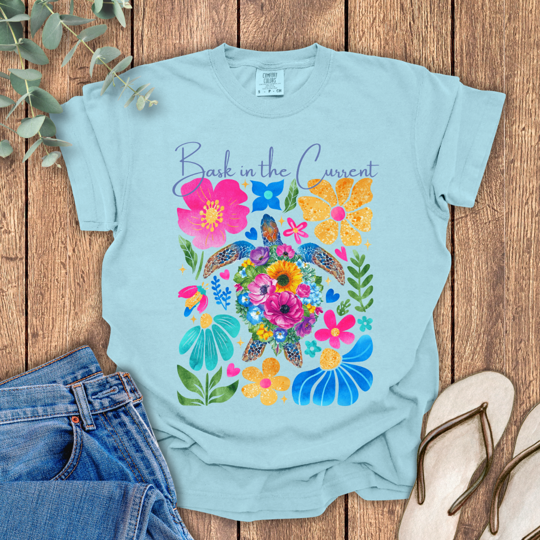 Bask In The Current T-Shirt
