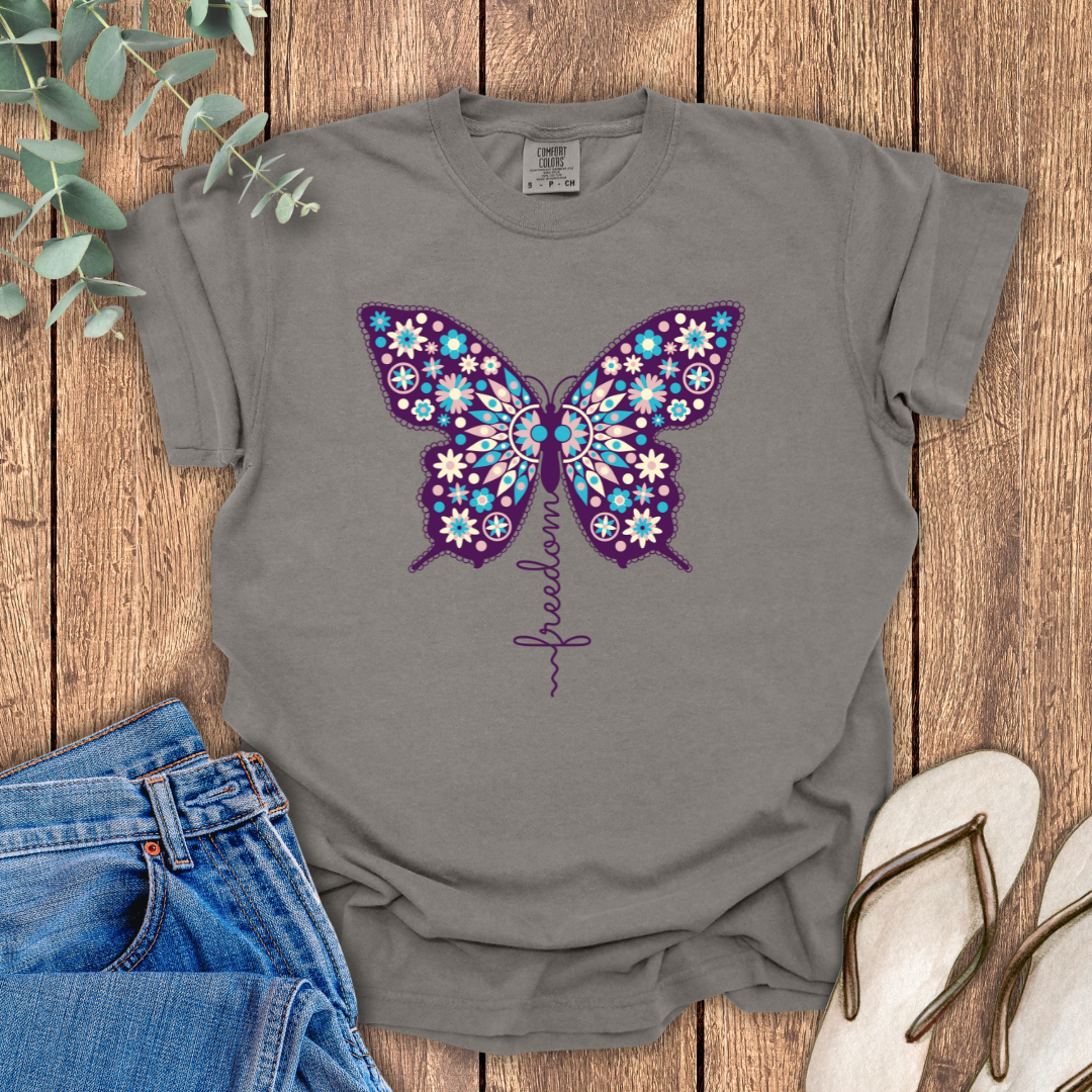 Freedom Butterfly T-Shirt