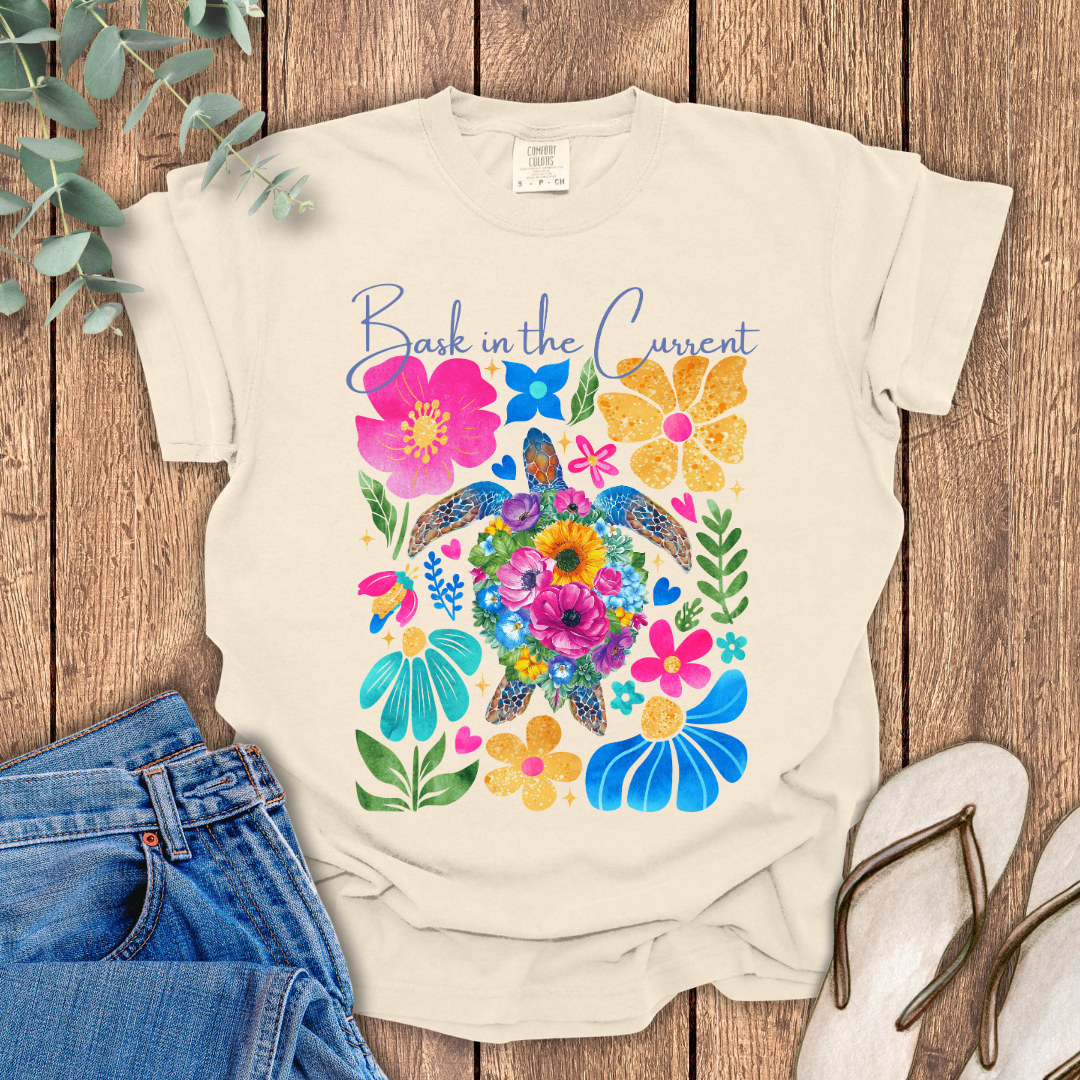 Bask In The Current T-Shirt