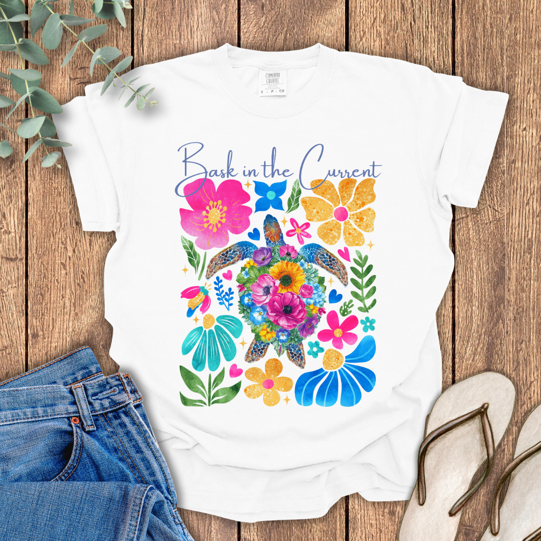 Bask In The Current T-Shirt