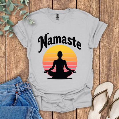 Namaste Retro T-Shirt