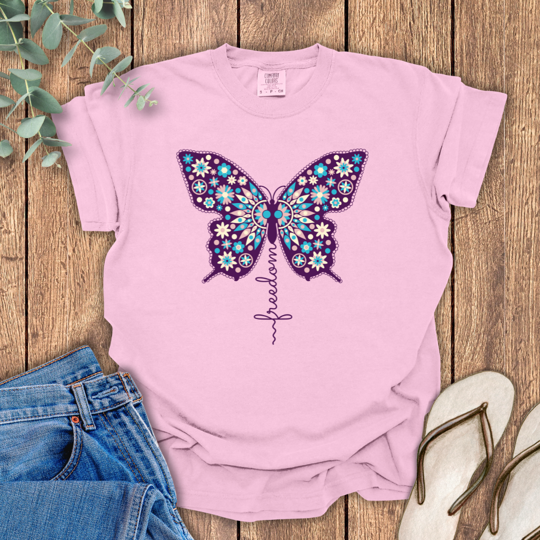 Freedom Butterfly T-Shirt