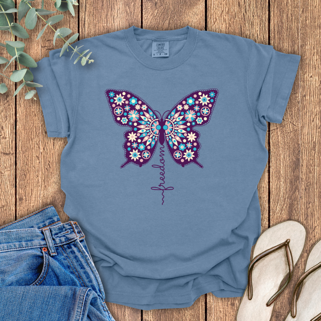 Freedom Butterfly T-Shirt