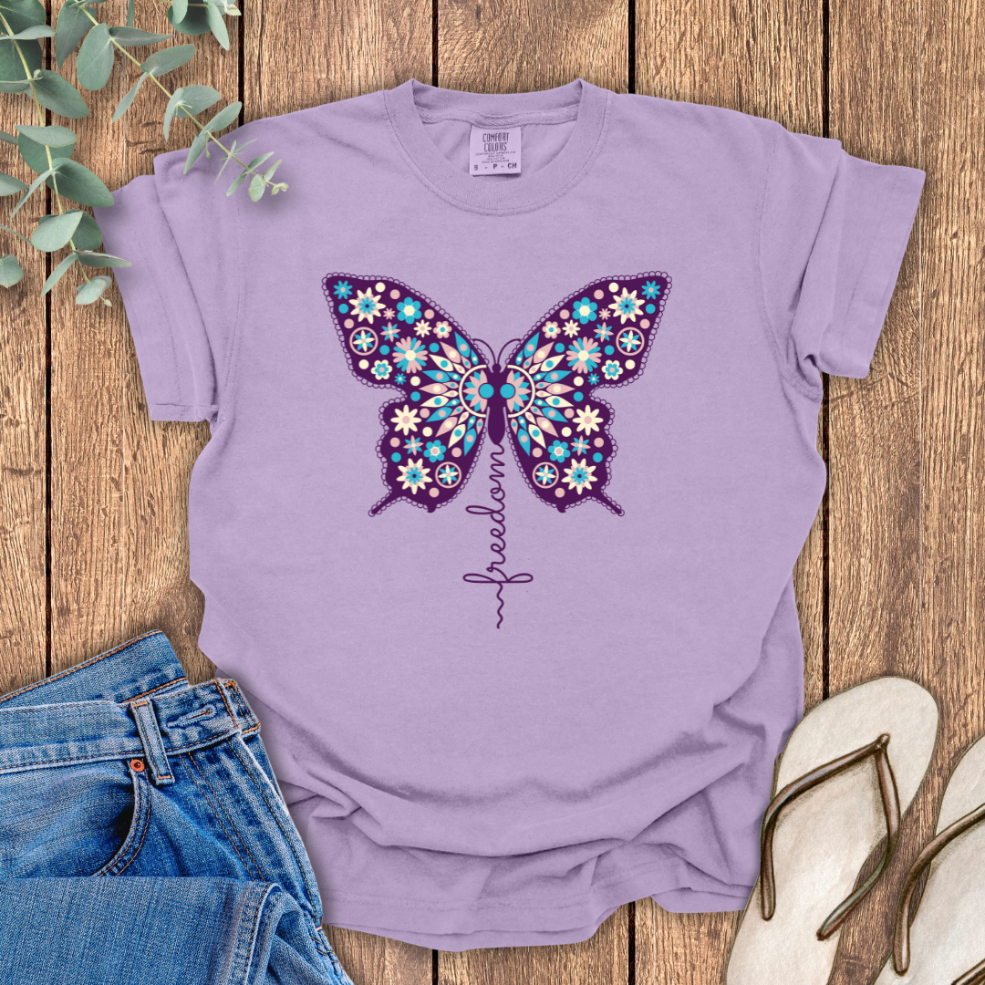 Freedom Butterfly T-Shirt